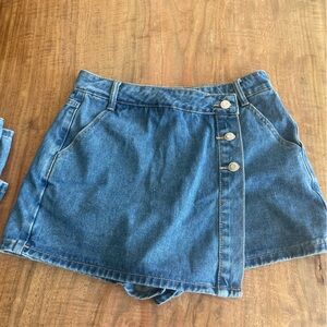 Denim skort S/M